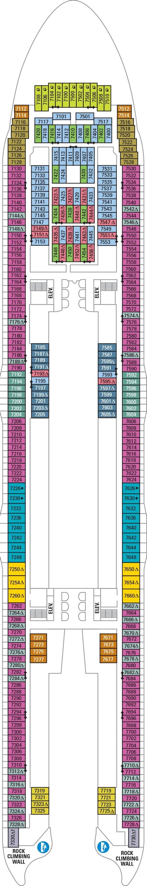 Harmony of the Seas Deck Plans .